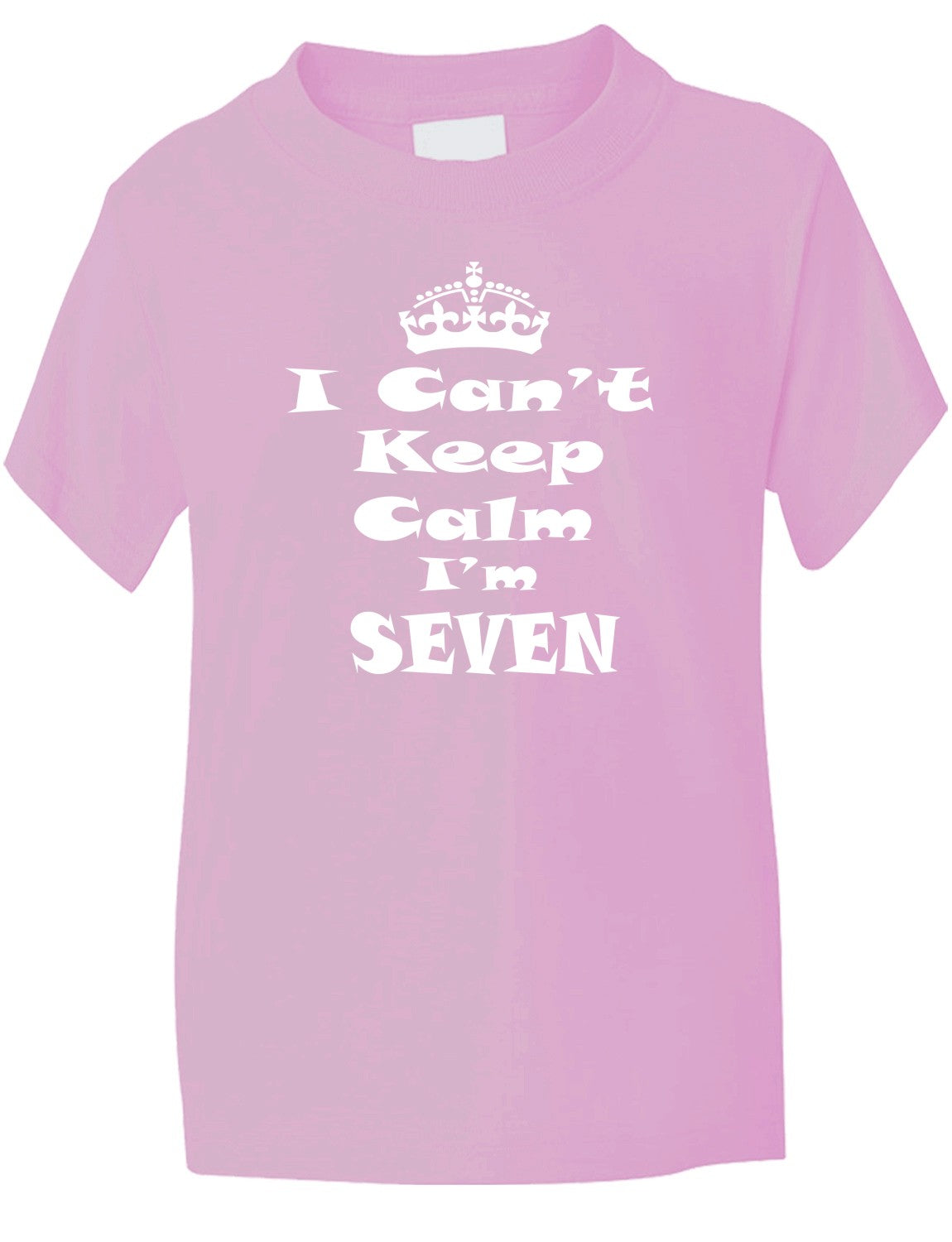 Keep Calm I'm Seven Kids T-Shirt