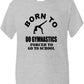 Born to Do Gymnastics Forced To Go To School Kids T-Shirt