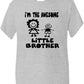 I'm The Awesome Little Brother Of Big Sister Kids T-Shirt