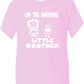 I'm The Awesome Little Brother Of Big Sister Kids T-Shirt