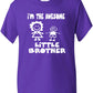 I'm The Awesome Little Brother Of Big Sister Kids T-Shirt