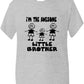 I'm The Awesome Little Brother Of 2 Brothers Kids T-Shirt