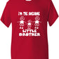I'm The Awesome Little Brother Of 2 Brothers Kids T-Shirt