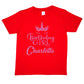 Personalised T-Shirt Girls Happy Birthday Charlotte Gift Any Name