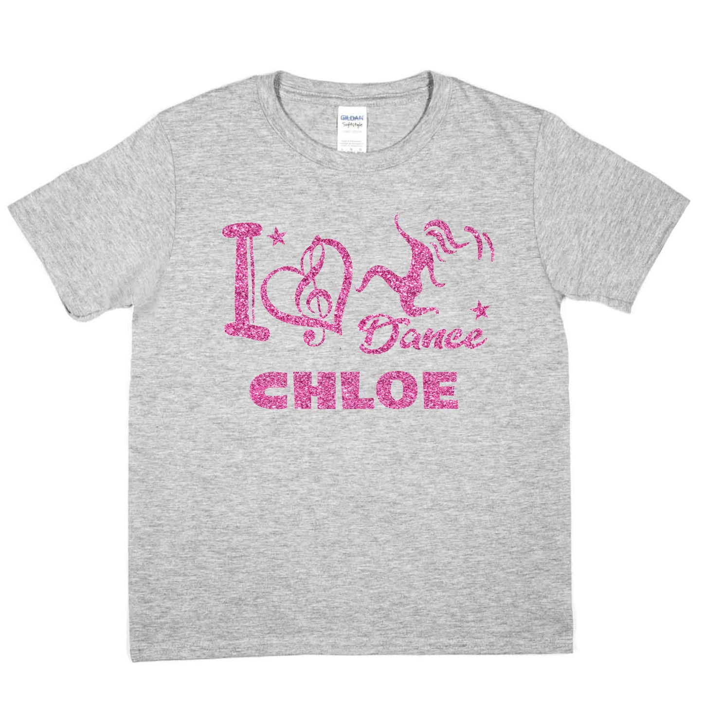 Girls Personalised Tee Street Dance I Love Dance Chloe Dance School Dance Class