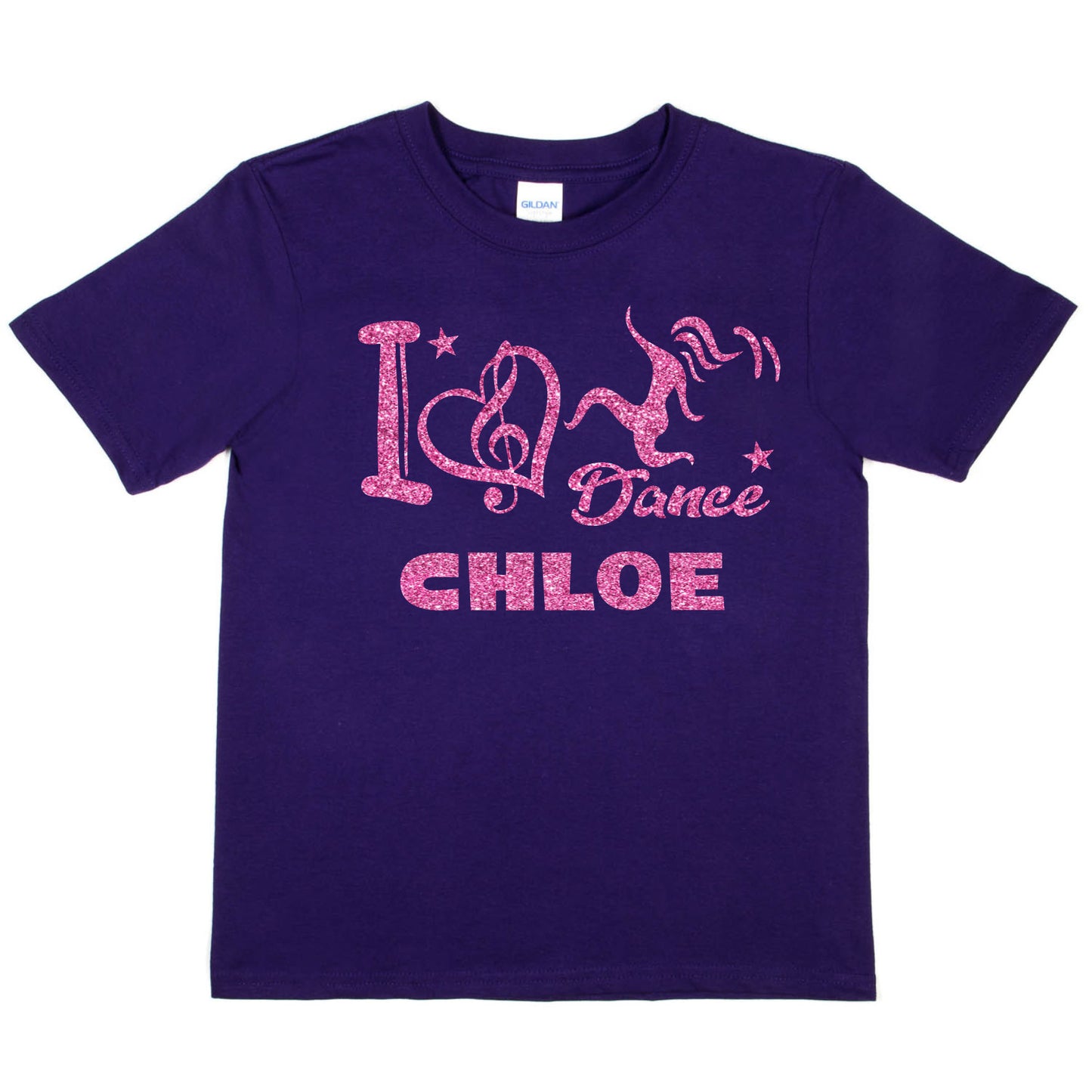 Girls Personalised Tee Street Dance I Love Dance Chloe Dance School Dance Class