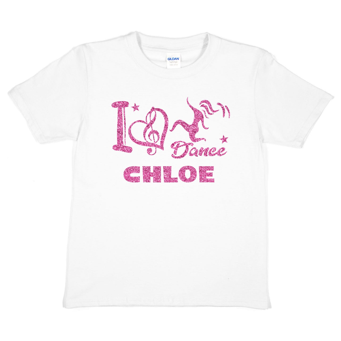 Girls Personalised Tee Street Dance I Love Dance Chloe Dance School Dance Class