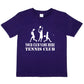 Tennis Your Club Name Here Kids Personalised Tee Custom With Tennis Team Name