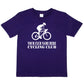 Kids Personalised Cycling T-Shirt Your Club Name Here Biking Tee Boys Girls
