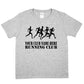 Kids Personalised Running T-Shirt Your Club Name Here Jogging Tee Boys Girls
