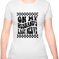 On My Husbands Last Nerve Womens T-Shirt Funny Tee Ladies