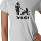 Bride Yes Ladies T-Shirt