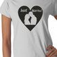 Just Married Ladies T-Shirt