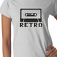 Retro Music Ladies T-shirt