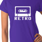 Retro Music Ladies T-shirt