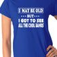 I May Be Old But I've Seen All The Cool Bands Ladies T Shirt