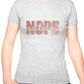 Nope Not Today Metal Awareness Self Love Womens T-Shirt Tee Ladies