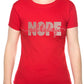 Nope Not Today Metal Awareness Self Love Womens T-Shirt Tee Ladies