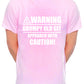 Warning Grumpy Git Caution Mens T-Shirt