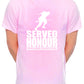 Veteran Served With Honour Armed Forces Army Navy Air Force Mens T-Shirt