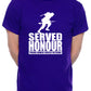 Veteran Served With Honour Armed Forces Army Navy Air Force Mens T-Shirt