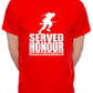 Veteran Served With Honour Armed Forces Army Navy Air Force Mens T-Shirt