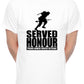 Veteran Served With Honour Armed Forces Army Navy Air Force Mens T-Shirt