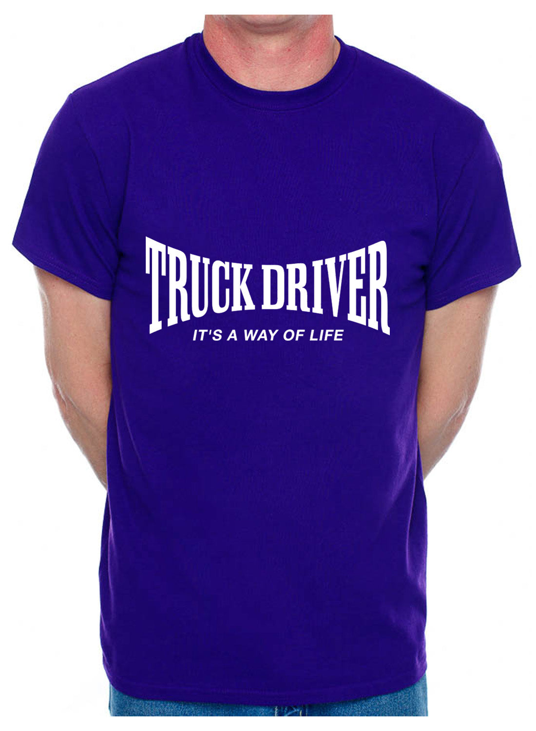 Truck Driver it’s a Way Of Life Lorry Driver Delivery Driver Mens T-Shirt