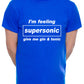 Supersonic Give Me Gin & Tonic Mens T-Shirt