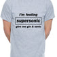 Supersonic Give Me Gin & Tonic Mens T-Shirt
