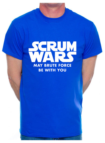 Scrum Wars Rugby League Rugby Union Mens T-Shirt
