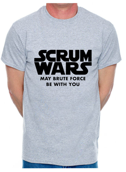 Scrum Wars Rugby League Rugby Union Mens T-Shirt