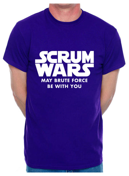 Scrum Wars Rugby League Rugby Union Mens T-Shirt