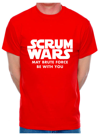 Scrum Wars Rugby League Rugby Union Mens T-Shirt