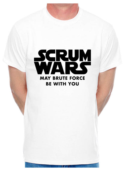 Scrum Wars Rugby League Rugby Union Mens T-Shirt