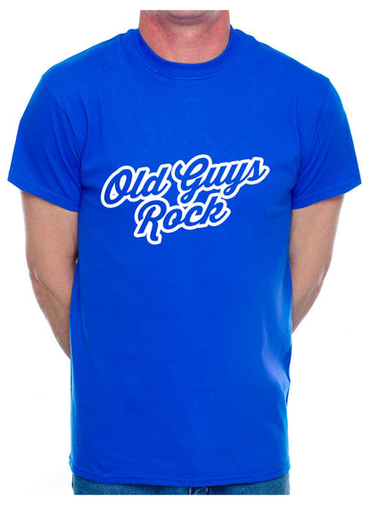 Old Guys Rock Retirement Mens T-Shirt