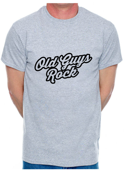 Old Guys Rock Retirement Mens T-Shirt