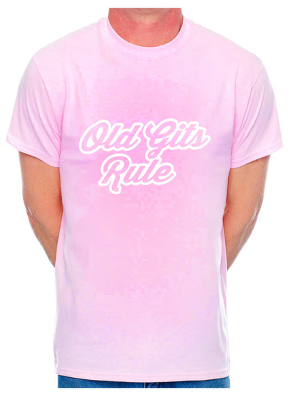 Old Gits Rock Mens T-Shirt Retirement