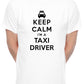 Keep Calm I'm A Taxi Driver Cab Driver Mens T-Shirt
