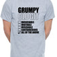 Grumpy Git Checklist Retirement Present Mens T-Shirt
