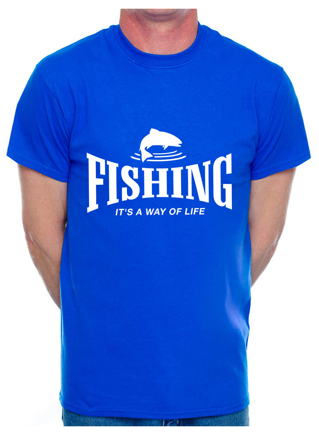 Fishing Is Way Of Life Angling Angler Mens T-Shirt