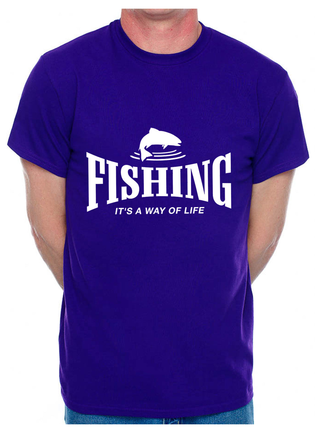 Fishing Is Way Of Life Angling Angler Mens T-Shirt
