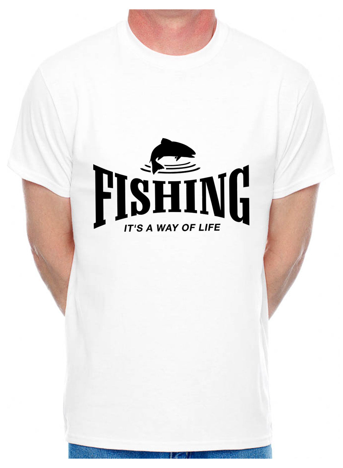 Fishing Is Way Of Life Angling Angler Mens T-Shirt
