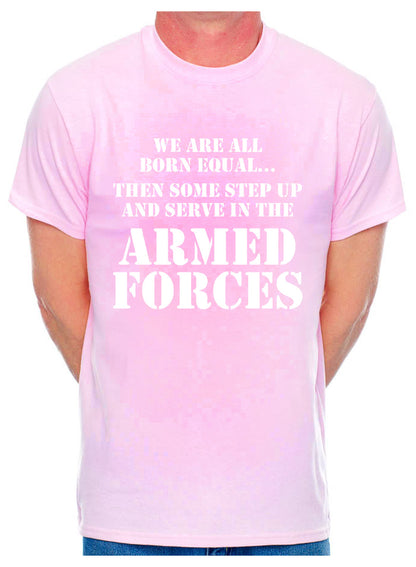 Armed Forces Army Navy Raf Gift Mens T-Shirt