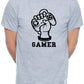Gamer Fist Gaming T-Shirt Slogan Gamer X-Box Retro Gift Mens T-Shirt