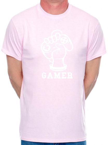 Gamer Fist Gaming T-Shirt Slogan Gamer X-Box Retro Gift Mens T-Shirt
