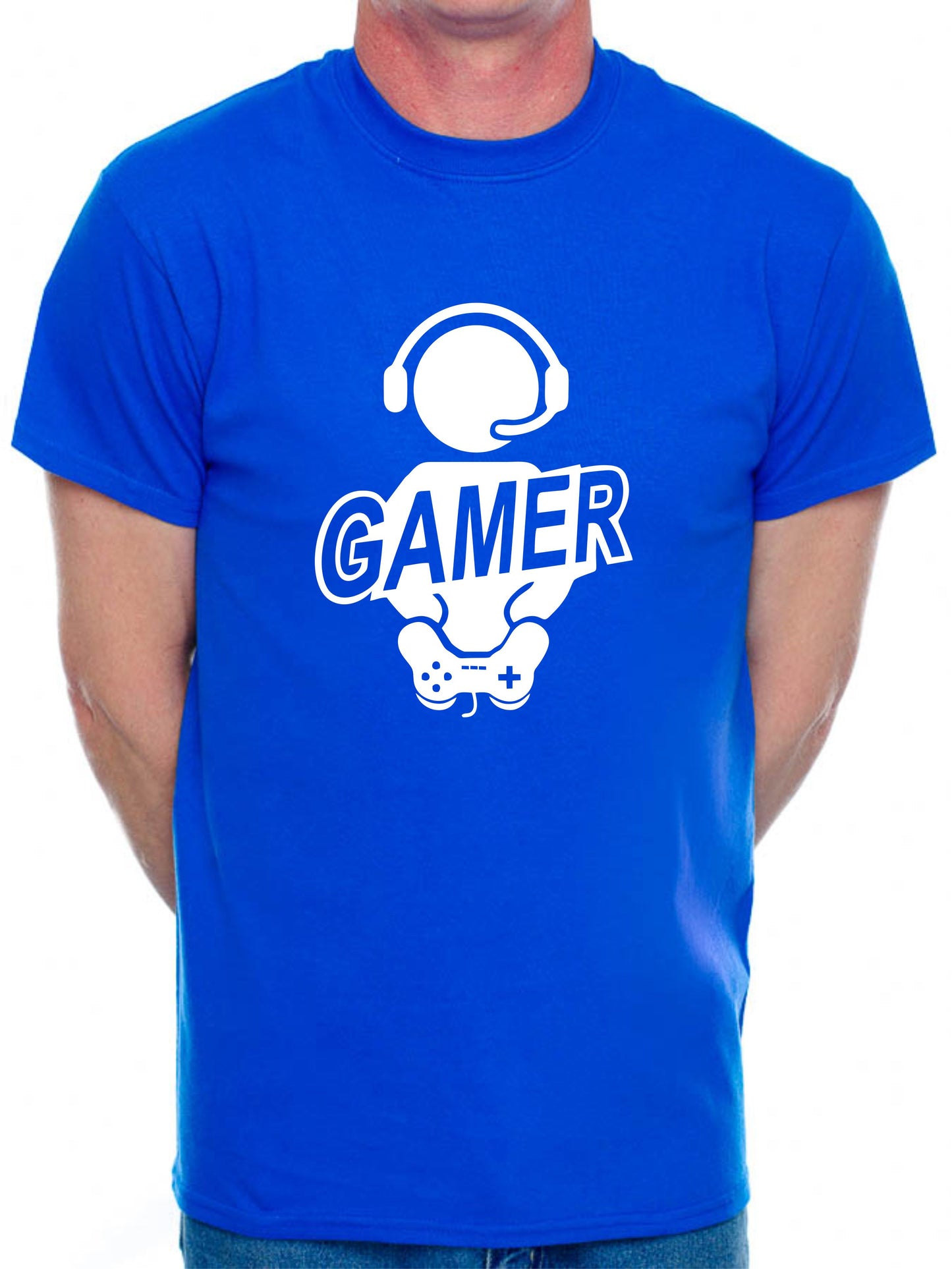 Gamer Gaming Slogan Gamer Playstation T-Shirt Retro Gift Mens T-Shirt