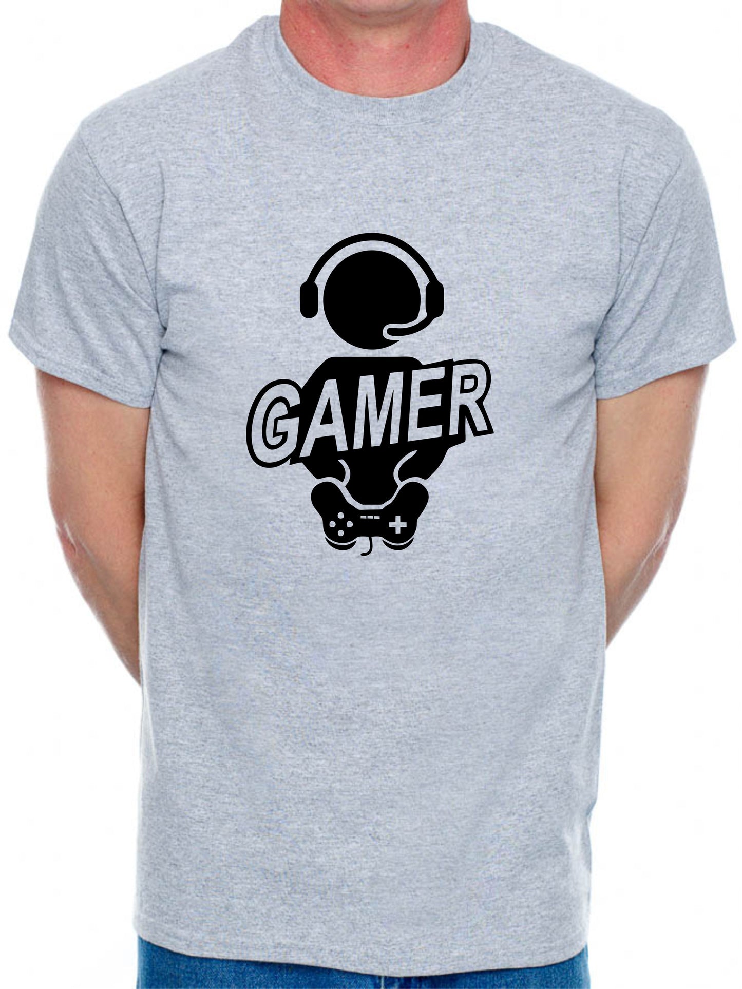 Gamer Gaming Slogan Gamer Playstation T-Shirt Retro Gift Mens T-Shirt