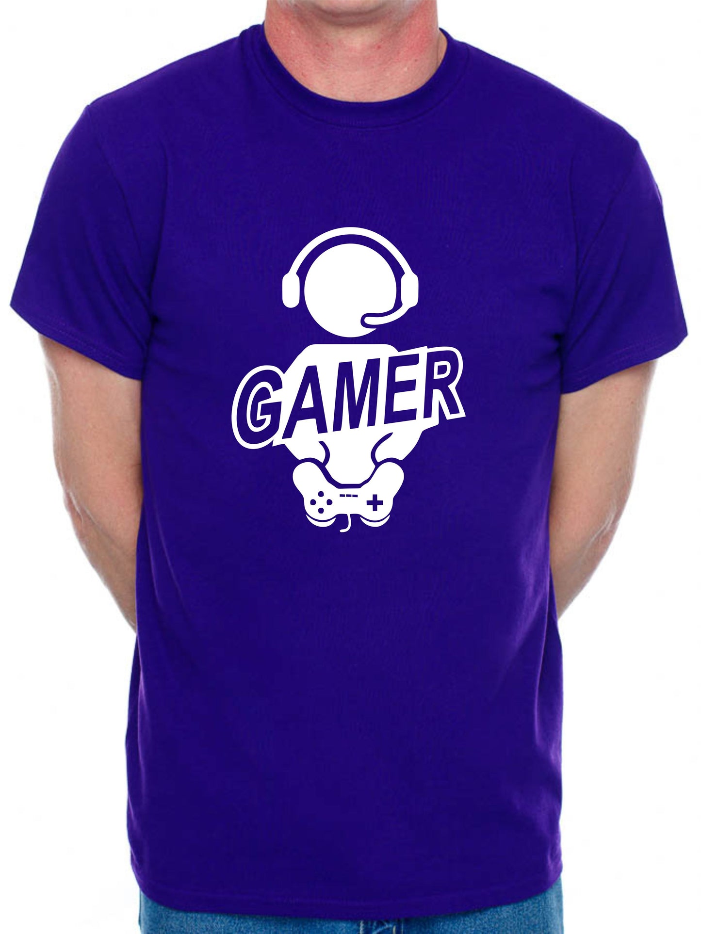 Gamer Gaming Slogan Gamer Playstation T-Shirt Retro Gift Mens T-Shirt