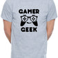 Gamer Geek Gift Mens T-Shirt Gaming T-Shirt Slogan Gamer Retro Playstation